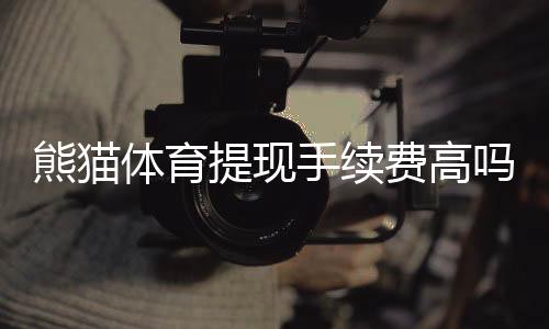 熊猫体育提现手续费高吗？最新费率解析与省钱攻略