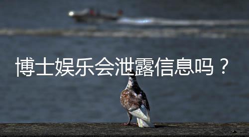 博士娱乐会泄露信息吗?深度解析平台安全性及隐私保护措施