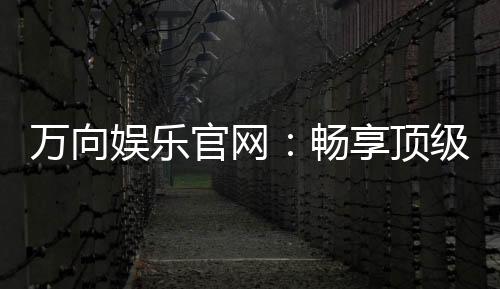 万向娱乐官网：畅享顶级棋牌与电子游艺的豪华盛宴