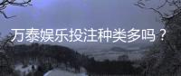 万泰娱乐投注种类多吗？资深玩家揭秘平台热门游戏与特色玩法