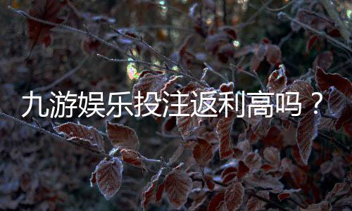 九游娱乐投注返利高吗?真实返利比例、领取规则与提现注意事项一次看懂