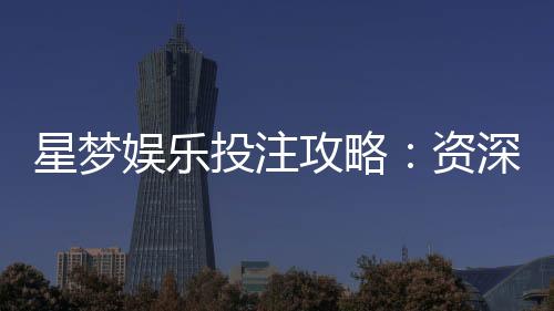 星梦娱乐投注攻略:资深玩家分享实战技巧与稳赢策略