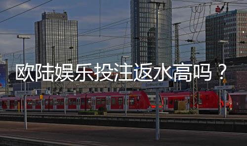 欧陆娱乐投注返水高吗?资深玩家揭秘返水比例与实战技巧