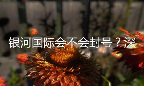银河国际会不会封号?深度解析平台风控与账号安全策略