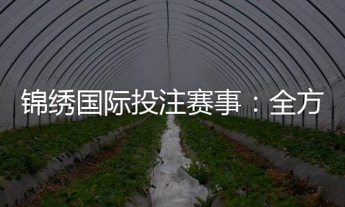 锦绣国际投注赛事:全方位体验你的激情时刻