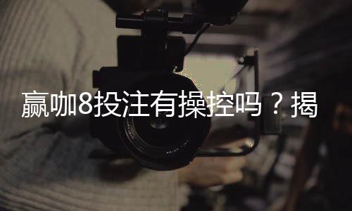 赢咖8投注有操控吗?揭秘平台公正性与玩家必知内幕