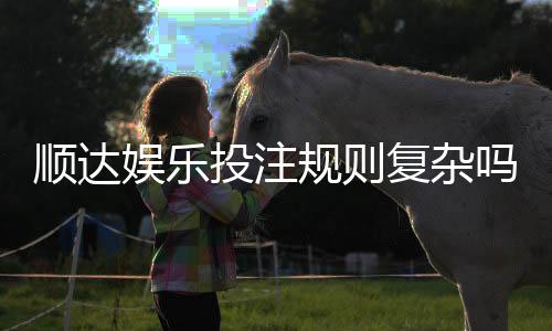 顺达娱乐投注规则复杂吗?新手玩家必看的简明解析指南