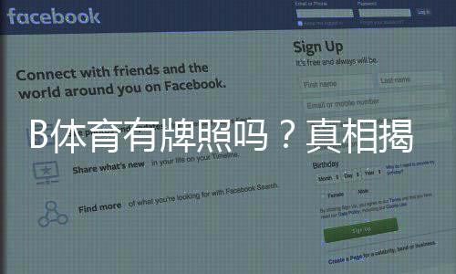 B体育有牌照吗？真相揭秘：官方资质查询与辨别方法