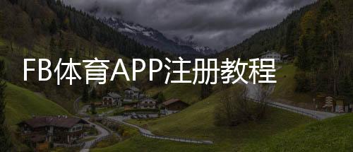 FB体育APP注册教程：新手快速完成注册步骤、账号验证与常见问题解答