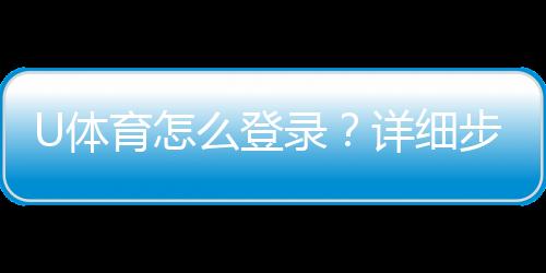 U体育怎么登录?详细步骤与常见问题解答