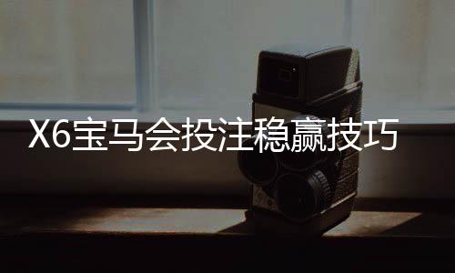 X6宝马会投注稳赢技巧:资深玩家分享实战经验与策略解析