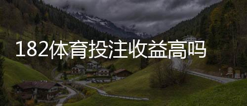 182体育投注收益高吗?真实收益评测与风险提示